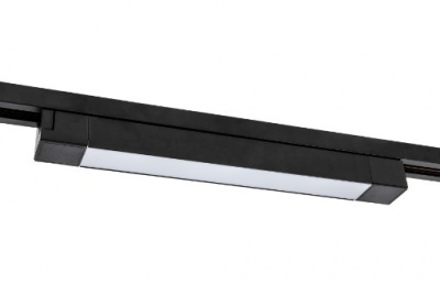 Трековый светильник линейный 20W черный, Ладья NewLight ( V2 )