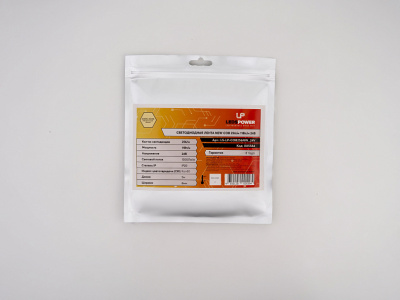 005584 Лента Leds Power COB (11 Вт/м, 5м, 256 Led/m, нейтральный белый, 24В, 1300LM)