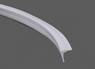 Уголок пристенный L белый, Eco Soffit (опт от 100 пог м)
