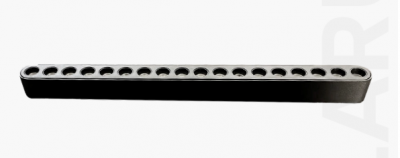 CLARUS Ультратонкий трековый светильник AKCENT черный, 18W, 4000K, ЕКС