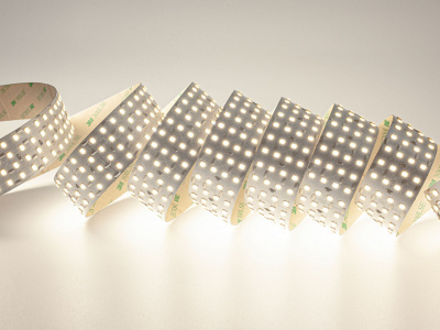009100 Лента 2835 Leds Power четырехрядная PRO200 (47Вт/м,3м,448 Led/m,нейтральный белый,24В,9400LM)