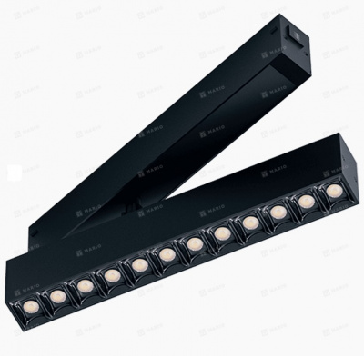 Светильник PINFLAT MASK, SLIMLINE, SMART DIM, 10W 3000-6000К, 810Лм, 202*25*41мм, черный ( L4 )