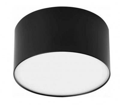 LED панель круглая 3в1 универсальная ЧЕРНАЯ HANDY, 10W, 4000К, 700Лм, D90*50 ЕКС ( L4 )