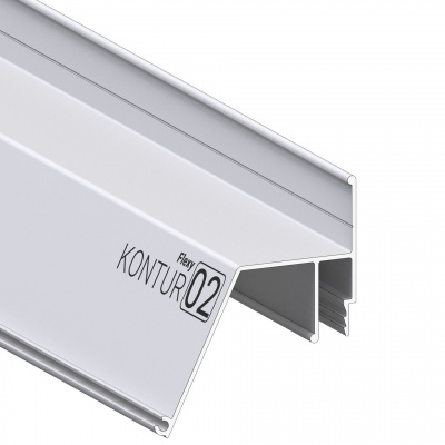 ПФ 6488 (KONTUR 02 ) контурный 3D профиль АЛ Flexy, 2.0м ( R3 )